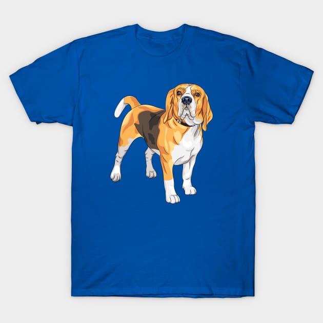 Beagle T-Shirt by kavalenkava